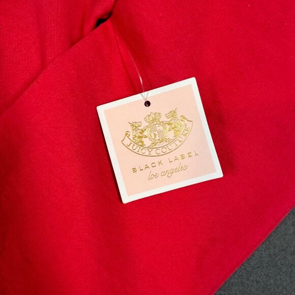 Juicy Couture Girls 10 Long Sleeve Logo Oversized‎ Cropped Pullover Shirt NWT - Picture 6 of 10